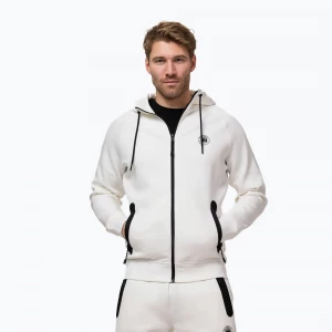 Obrázek produktu Pánská mikina Pitbull Dogwood Hooded Zip Sweatshirt off white