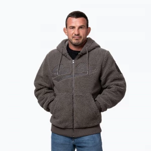Obrázek produktu Pánská mikina Pitbull Galaxy Hooded Zip taupe šedá