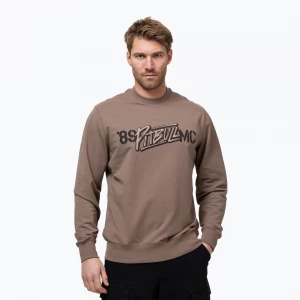 Obrázek produktu Pánská mikina Pitbull MC Crewneck Sweatshirt brown savana