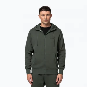 Obrázek produktu Pánská mikina Pitbull Sampson Hooded Zip Sweatshirt old green