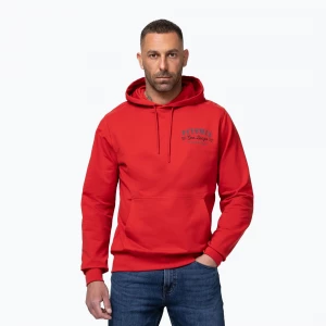 Obrázek produktu Pánská mikina Pitbull Strenght & Respect Sweatshirt Hooded red