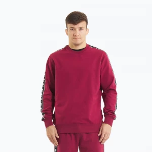 Obrázek produktu Pánská mikina Pitbull Tape Nugget Crewneck Sweatshirt burgundy vínová