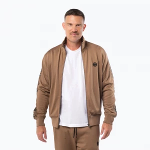Obrázek produktu Pánská mikina Pitbull Trackjacket Tape Logo Terry Group coyote brown