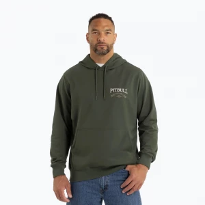 Obrázek produktu Pánská mikina Pitbull Troublemaker Hooded Sweatshirt old green