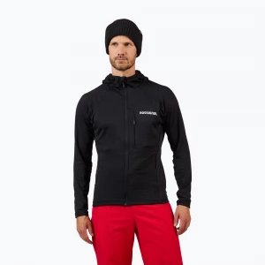Obrázek produktu Pánská mikina Rossignol Blackside Mix Full Zip Hoodie Fleece black