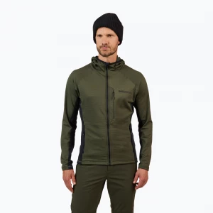 Obrázek produktu Pánská mikina Rossignol Blackside Mix Full Zip Hoodie Fleece olive shadow Zelená