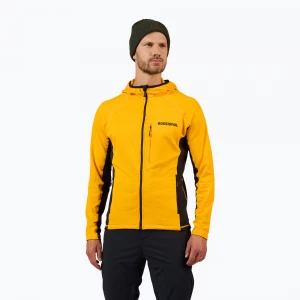 Obrázek produktu Pánská mikina Rossignol Blackside Mix Full Zip Hoodie Fleece saffron yellow