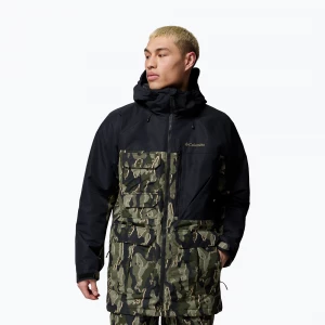 Obrázek produktu Pánská snowboardová bunda Columbia Coreshot Print greenscape treebark print / black