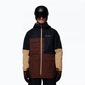 Obrázek produktu Pánská snowboardová bunda Columbia Coreshot tobacco / black / canoe Hnědá