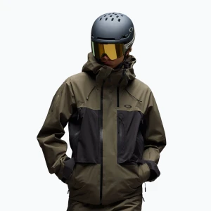Obrázek produktu Pánská snowboardová bunda Oakley Baldface Gore-Tex deep olive / pitch black Zelená