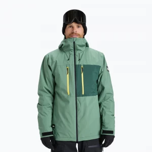 Obrázek produktu Pánská snowboardová bunda Quiksilver Sycamore Solid 20K dark ivy Zelená