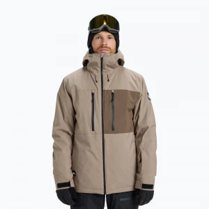 Obrázek produktu Pánská snowboardová bunda Quiksilver Sycamore Solid 20K fallen rock Hnědá
