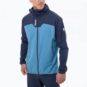 Obrázek produktu Pánská softshellová bunda Millet Kamet Xcs Light Hoodie coronet blue / saphir