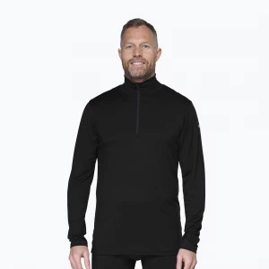 Obrázek produktu Pánská termo mikina Devold Breeze Plus Merino 200 Zip Neck black