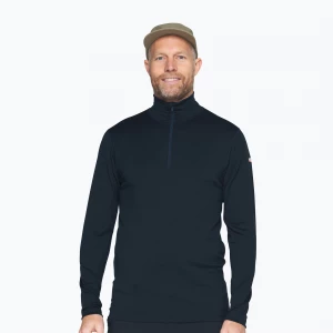 Obrázek produktu Pánská termo mikina Devold Breeze Plus Merino 200 Zip Neck ink Černá