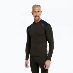 Obrázek produktu Pánská termo mikina Dovre Folded Collar khaki Zelená