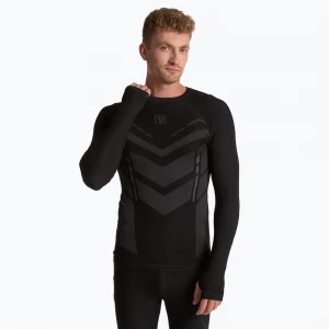 Obrázek produktu Pánská termo mikina OneTeam ACHILL BAMBOO THERMO LIGHT PLUS bezešvá black