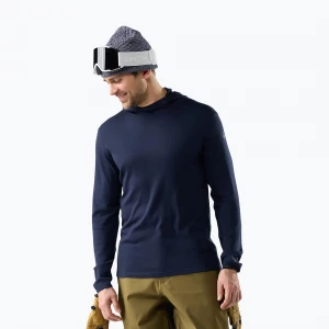 Obrázek produktu Pánská termo mikina Smartwool Classic Thermal Merino Base Layer deep navy Námořnická modř