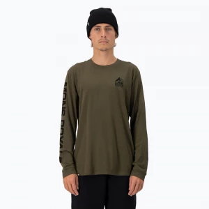 Obrázek produktu Pánská termoakční mikina Mons Royale Icon dark olive Zelená
