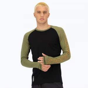 Obrázek produktu Pánská termoakční mikina Mons Royale Temple Merino fern / black