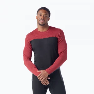 Obrázek produktu Pánská termoakční mikina Smartwool Classic Thermal Merino Base Layer Colorblock Crew Boxed