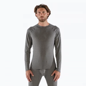 Obrázek produktu Pánská termoakční mikina Surfanic Bodyfit Crewneck charcoal šedá