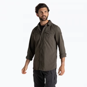 Obrázek produktu Pánská trekingová košile Craghoppers NosiLife Adventure s dlouhým rukávem III woodland green