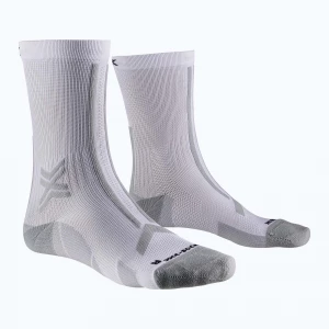 Obrázek produktu Pánské běžecké ponožky X-Socks Trailrun Discover Crew arctic white / pearl grey