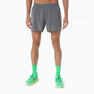 Obrázek produktu Pánské běžecké šortky ASICS Road 5IN clay grey / steel grey / illuminate green