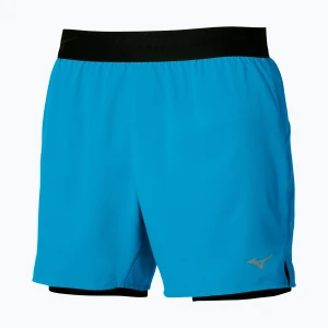 Obrázek produktu Pánské běžecké šortky Mizuno Core 5.5 Inches 2In1 blue jewel