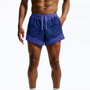 Obrázek produktu Pánské běžecké šortky Nike Stride Dri-Fit Brief-Lined 5" deep royal blue / lapis