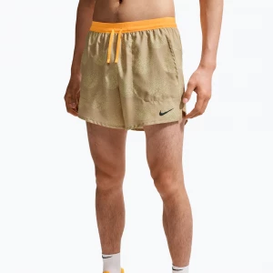 Obrázek produktu Pánské běžecké šortky Nike Stride Dri-Fit Brief Lined 5" linen Béžová