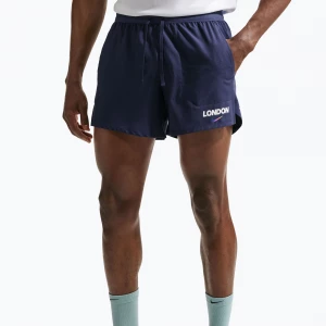 Obrázek produktu Pánské běžecké šortky Nike Stride Dri-Fit Brief Lined 5" midnight navy Námořnická modř