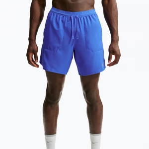 Obrázek produktu Pánské běžecké šortky Nike Stride Dri-Fit Brief-Lined 7" hyper royal Modrá