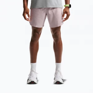 Obrázek produktu Pánské běžecké šortky Nike Stride Dri-Fit Brief-Lined 7" particle rose Růžová
