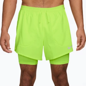 Obrázek produktu Pánské běžecké šortky Nike Stride Dri-Fit Hybrid 5" volt ice Žlutá