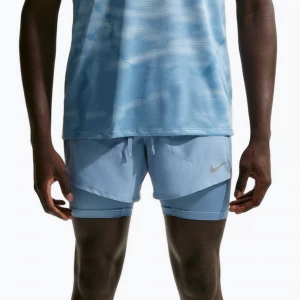 Obrázek produktu Pánské běžecké šortky Nike Stride Dri-Fit Hybrid 5" Work Blue Námořnická modř