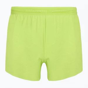 Obrázek produktu Pánské běžecké šortky Salomon Sense Aero SPLT 3 "acid lime" Žlutá