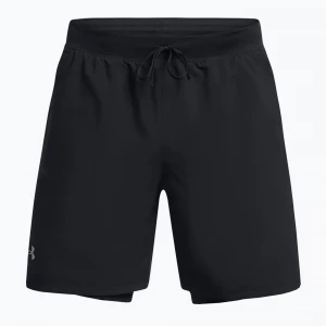Obrázek produktu Pánské běžecké šortky Under Armour Launch 7" 2IN1 black / black / reflective
