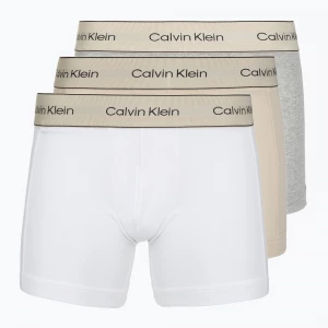 Obrázek produktu Pánské boxerky Calvin Klein LV00NB4447 Brief 3 pairs oyster gray / grey heather / white