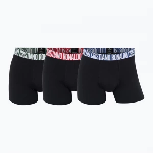 Obrázek produktu Pánské boxerky CR7 Basic Trunk 3 pack black