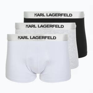Obrázek produktu Pánské boxerky KARL LAGERFELD Elastic Trunk 3 páry black / white / grey