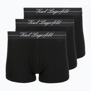 Obrázek produktu Pánské boxerky KARL LAGERFELD Hotel Karl Lyocell Trunk 3 páry black