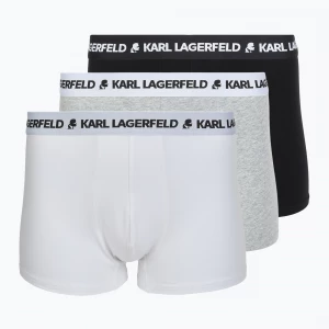 Obrázek produktu Pánské boxerky KARL LAGERFELD Logo Trunk 3 páry multicolor