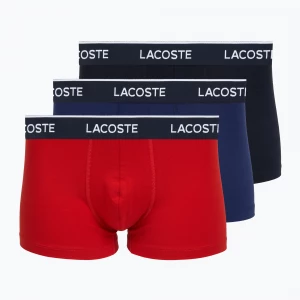 Obrázek produktu Pánské boxerky Lacoste 5H1300 3 páry navy blue / red / methylene Námořnická modř