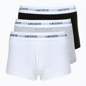 Obrázek produktu Pánské boxerky Lacoste 5H5150 3 páry black / white / silver chine Barevné