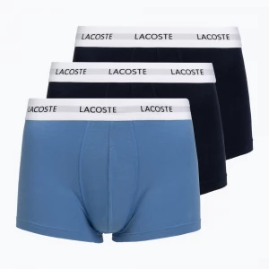 Obrázek produktu Pánské boxerky Lacoste 5H5150 3 páry turquin blue / navy blue / navy blue