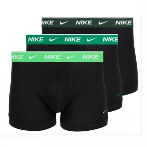 Obrázek produktu Pánské boxerky Nike Cotton Stretch Trunk 3 pack barley Černá