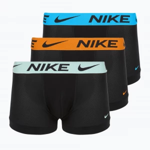 Obrázek produktu Pánské boxerky Nike Dri-FIT Cotton Trunk 3 páry černé mint foam / blue hero / bright ceramic wb Barevné
