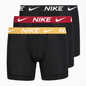 Obrázek produktu Pánské boxerky Nike Dri-Fit Essential Micro 3 pack metal grey Černá